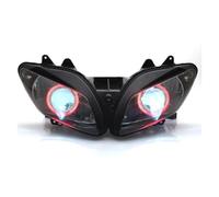 Hgkqbomb HID Projecteur Phare Avant Moto Feux Croisement Yeux Blancs Et Rouges LED Pour YZF R1 2002-2003 Phare Moto
