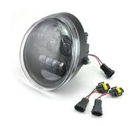 Hgkqbomb Phare Avant LED H4 Pour Moto Compatible Avec Pour VROD Pour VRSC Pour VRXSE Pour V-Rod Pour VRod Muscle Screamin' Eagle CVO Phare Moto
