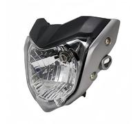 Hgkqbomb Phare Avant Moto Pour FZ16 YS150 FZER150 YS 150 Ensemble Feux Avant Phare Moto(Silver Gray)