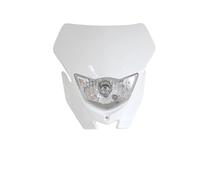 Hgkqbomb Pour TT-R230 TT-R125 WR 250 450 R/F/X YZ250 Carénage Phare Pour Enduro Pour Supermoto Dirt Bike Feu Avant Feu Circulation Phare Moto(Blanc)