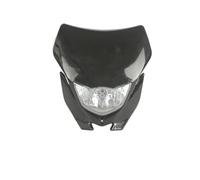 Hgkqbomb Pour TT-R230 TT-R125 WR 250 450 R/F/X YZ250 Carénage Phare Pour Enduro Pour Supermoto Dirt Bike Feu Avant Feu Circulation Phare Moto(Le noir)
