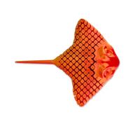 HGL 3D Printed Stingray Fidget Toy - Articulated Sensory Sea Creature (1 Colour Sent at Random)