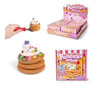 HGL Make Your Own Pancake Slime and Putty Set, Creative Kids Craft Kit with Pretend Turner, Confetti Toppings, Ages 6+, Sensory Play Activity