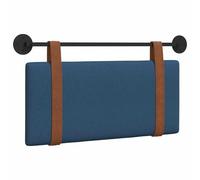 HGLADYU Élément suspendu moderne bleu 90 x 55 cm, tête de lit murale peu encombrante 90 x 55 x 5, tête de lit suspendue fine pour chambre à coucher - Tête de lit murale avec rembourrage