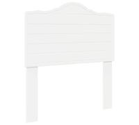 HGLADYU Tête de lit moderne 90 cm blanche en bois - Tête de lit stable pour chambre à coucher, design élégant avec lignes épurées, dos fini pour un placement libre, facile
