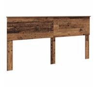 HGLADYU Titre du produit : tête de lit rectangulaire en bois 200 cm - Tête de lit en bois vieilli 200 cm pour chambre moderne Déclaration : - Tous les trois mots clés (`rectangulaire