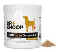 HGM Poudre articulaire pour chiens âgés, avec moule aux orles vertes, griffe du diable et glucosamine pour plus de plaisir de mouvement, développée par le vétérinaire Dr. Knoop, avec un délicieux goût