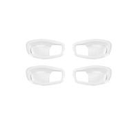 HGMGFYCX Cache Décoratif Pour Poignée De Porte Intérieure Pour Jeep Pour Renegade 2016 2017 2018 2019 2020 2021 2022 2023 2024(Blanc)
