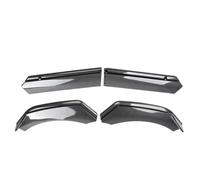 HGMGFYCX Kit De 4 Ailerons De Pare-Chocs Avant Séparateurs Latéraux Et Becquets pour A3 A4 A5 A8 B7 B8 Q7 RS5 RS6 S3 TT Accessoires De Voiture(Carbon Fiber Look)