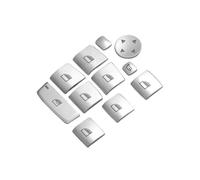 HGMGFYCX Lot De 11 Ou 12 Caches Pour Interrupteur De Lève-vitre De Voiture Pour 5 6 7 X3-6 F10 F01(11Pcs)
