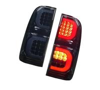 HGMGFYCX Paire Feux Arrière À LED Pour Hilux Pour Vigo 2005-2015 Ensemble De Feux Arrière Feu De Position Arrière Feu Freinage Feu Recul Clignotant Ambre