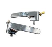 HGMGFYCX Poignées De Porte Intérieures Chromées Gauche Et Droite Pour Jeep Pour Liberty 2008-2012 Avant Et Arrière(1 Pair)