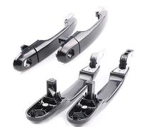 HGMGFYCX Pour Hyundai Pour Tucson 2005-2009 Poignées De Porte Extérieures Extérieures Plaque De Garniture De Porte De Voiture Bouton Poignée Style Voiture (4 Doors PAIR-4 PCS)