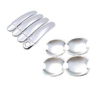 HGMGFYCX Pour VW Pour Passat B5 B5.5 1996~2005 Chrome Poignées Couvre Accessoires Autocollants Car Styling (Handel Bowl 1Keyhole)
