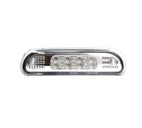 HGMGFYCX Troisième Feu Stop Pour Jeep Pour Grand Cherokee 1999-2004 Feu Arrière À LED Ensemble De Feux Arrière À LED Feu Stop Supplémentaire (White Shell)