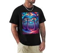 HGmkUNEa Mushroom Galaxy #11 T-Shirt Black L