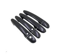 HGNMPGVVTZ Fibre Carbone Noire Pour Mazda 3 2e Pour Gen BL 2010 2011 2012 2013 Pour Axela Sedan Hatchback Poignée De Porte De Voiture Accessoires De Voiture(Handle 2 Button)