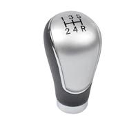 HGNMPGVVTZ For Mazda 2/3/323/6/3 BK 2004 2005 2006 2007 2008 2009 2010 2011 2012 Car Gear Shift Knob Lever Shifter Head(Silver-5 Speed)