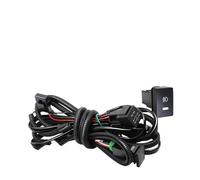 HGNMPGVVTZ Lot De 2 Feux Antibrouillard/feux De Jour À LED 30 W H11 Pour Pare-chocs Avant Pour Nissan Pour Navara NP300 D23 2014-2020(Harness Wire)