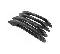 HGNMPGVVTZ Poignée Extérieure De Porte Poignée De Porte Antigel Pour Tesla Pour Model 3 2017 2018 2019 2020 2021 2022 2023 2024 Protection Antigel 4 Pièces ABS(4pcs Matte carbon)