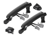 HGNMPGVVTZ Poignée Extérieure De Porte Poignée Porte Extérieure Avant Gauche Côté Conducteur Avec Ouverture Sans Clé Pour Nissan Juke 2010-2018 2019 82644-1FA5A 80640-3WC2A 80644-1FA5A(1 Pair)