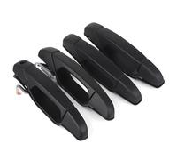 HGNMPGVVTZ Poignée Extérieure De Porte Poignées De Porte Chromées Extérieures 4 Pièces Avant Et Arrière Pour Chevrolet Silverado 1500 2500 Et 3500 Et Suburban 1500 Et 2500 2007-2014(4 pcs black)