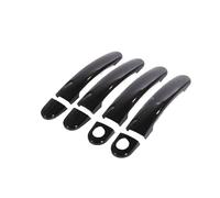 HGNMPGVVTZ Poignée Extérieure De Porte Poignées De Porte Extérieures Noires Brillantes Pour VW Golf 5 MK5 Golf V Rabbit 1K 2004 2005 2006 2007 2008 2009 Accessoires Et Stickers De Style(Model 2)