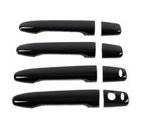 HGNMPGVVTZ Poignée Extérieure De Porte Pour Mitsubishi Pour Lancer ASX 2008-2020 Poignée De Porte Extérieure Noire Brillante Accessoire De Style Auto(Black 2 buttons)