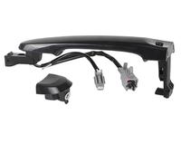 HGNMPGVVTZ Poignée Extérieure De Porte Pour Nissan Juke 2010-2019 80640-3WC2A 82644-1FA5A Poignée Porte Extérieure Avant Gauche Côté Conducteur Avec Système D'ouverture Sans Clé(1pc No Hole)