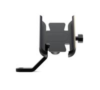 HGNMPGVVTZ Support De Téléphone Portable pour Moto Accessoires De Support De Navigateur pour Barre Transversale Pièces Modifiées pour Guzzi V85 TT(M Black)