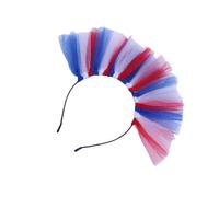 hgnxa Bandeau de fête de l'indépendance pour la fête nationale, bandeau trois couleurs pour fête, carnaval, patriotique, fête