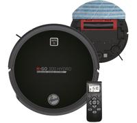 HGO320H Robot Aspirateur Laveur 2-En-1 2H 65dB Double Réservoir Contrôle À Distance 0 35L Aspiration Puissante Noir