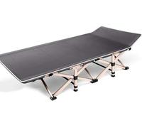 HGOuhK Lit Pliant Chaises Longues de Patio, lit de Camp, lit d'appoint d'extérieur, Fauteuil inclinable Ultra léger et Portable, Pause déjeuner au Bureau(Grigio)