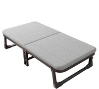 HGOuhK Lit Pliant Lit Pliant avec Matelas for Adultes, Cadre Robuste en Acier au Carbone, lit Pliant Peu encombrant for Un Rangement Facile avec roulettes(185x60x38cm)