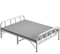 HGOuhK Lit Pliant Lits pliants avec Matelas for Adultes, Pleine Grandeur, Stables, Pieds épais, Peu encombrants(80 * 200CM)