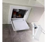 HGOuhK Porte d'Inspection Panneau d'accès for trous muraux de plafond, panneaux recouvrement avec mécanisme clic, panneau for carrelage mural, trappe d'inspection porte magnétique(15x15cm/6x6in)