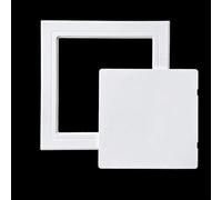HGOuhK Porte d'Inspection Panneau d'accès mural auto-adhésif, porte for douche, dissimule le couvercle du trou compteur électrique(Bianco,200x200mm/7.8x7.8in)
