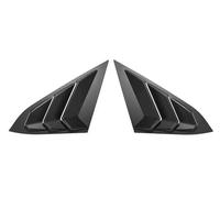 HGPVPKZAZD Spoiler Latéral Fenêtre pour Civic pour 10e pour Gen 2016 2017 2018 2019 2020 Berline Persiennes Fenêtre Latérale Arrière Évent Stores Garniture Couverture Becquets Arrière(Matte Black)