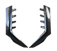HGPVPKZAZD Spoiler Latéral Fenêtre pour pour Canter pour V-Type 2005 2006 2007 2008 2009 2010 2011 2012 Kit Carrosserie Becquet Latéral Aile Garniture Becquets Arrière(Carbon Fiber Look)