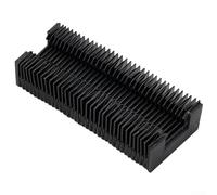 HGR20 Housse de protection pour rail de guidage linéaire à soufflet pour imprimante CNC, équipement de fraisage, système de protection télescopique en accordéon (longueur étirée 700 mm)