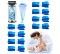 HGRGHH 8 Recharges pour Poubelle à Couches, Cassettes de Recharge pour Seau à Couches en Film de Recharge 4,5 M Épaissi à 4 Couches pour Litter Locker & Tommee Tippee & Seau à Couches Octogonal