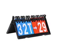 HGRVUTCFI Scorekeeper Tableau de score de table résistant à l'eau pour l'équipe de football, volley-ball, basket-ball, baseball