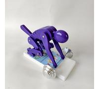 HGSHMY Entraîneur de Colonne Lombaire pour Anatomie Biomécanique, Modèle de Démonstration de Force Vertébrale Humaine, Affichage de Force de Flexion & Haltérophilie, pour Correction(Purple)