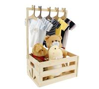 HGSlijuongs Panier à linge avec 5 cintres, coffret cadeau pour baby shower (style 2)