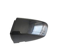 Hgsnvs Voiture Poignée Porte Extérieure Pour Skoda Pour Fabia III, Pour NJ, Pour Octavia 5G1837879 LHD Couvercle Cylindre Serrure De Poignée De Porte Avant Gauche(Dark Black)