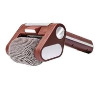 HGSTM Brosse À Nettoyer Barbecue Électrique sans Brosse, Grattoir BBQ sans Fil avec Projecteur LED Intégré, Rouleau en Acier Inoxydable 350 TR/Min, Rechargeable, Tête Lavable en Lave-Vaisselle