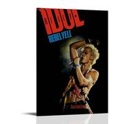 HGTERRGTJ Billy Idol Poster sur toile - Impression d'art mural esthétique - Peinture pour chambre - 40 x 60 cm - Style cadre