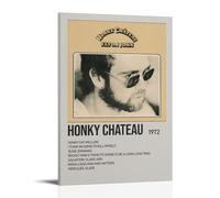 HGTERRGTJ Honky Chateau par Elton John - Impression sur toile - Décoration murale - Esthétique - Peinture pour chambre - 20 x 30 cm - Style cadre