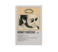 HGTERRGTJ Impression sur toile Honky Chateau par Elton John - Décoration murale esthétique pour chambre - 50 x 75 cm - Style sans cadre