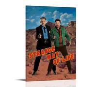 HGTERRGTJ Poster Strange Way of Life - Couverture sur toile - Impression d'art mural esthétique - Peinture pour chambre - 40 x 60 cm - Style cadre